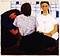 絵画　日本画「女学生」　真嶋元枝