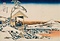 冨嶽三十六景《礫川雪の且》