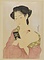 化粧の女