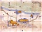 大分郡原村絵図