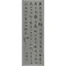 王世貞跋顔真卿書識語（草書四行）