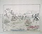博多千代松原図等画巻　5）寒山別荘図