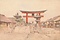 鳥居のある風景