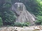 夏油温泉の石灰華