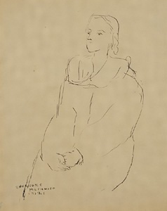 婦人像