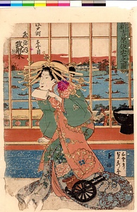 新吉原仮宅之図