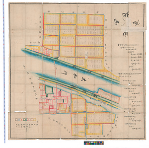 若林村絵図