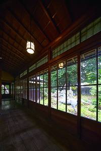 銅御殿 南側廊下