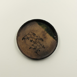 行灯皿　橘文