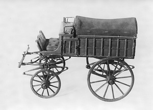 郵便逓送馬車(模型)