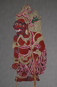 影絵芝居人形 ワヤン・クリ（クンバカルナ）