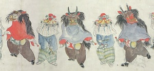 江古田獅子舞巡行絵巻 えこだししまいじゅんこうえまき