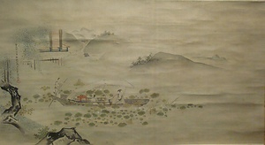 周茂叔愛蓮図
