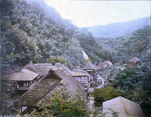 堂ヶ島温泉の近景（G9 DOGASHIMA）