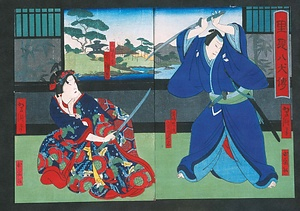 里見八犬伝　犬坂毛野と蜑崎照文