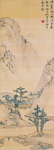 離合山水図 りごうさんすいず