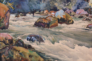 渓流（流星瀧附近）