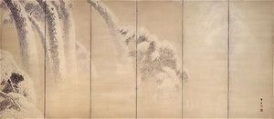 雪松図