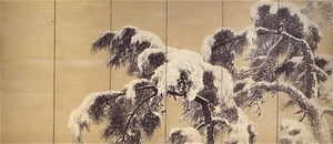 雪松図 