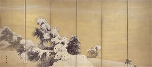 雪松図 