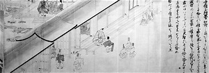 絵巻物模写　春日権現記(其四) 