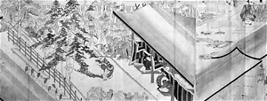 絵巻物模写　春日権現記(其四) 