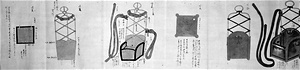 絵巻物模写　箙之巻 