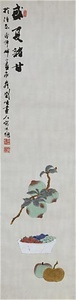 四季の花果図　盛夏諸甘(夏)