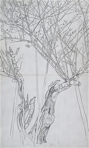画帖(梅花、風景) 