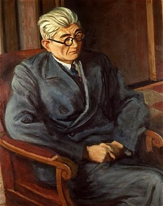 藤山氏像