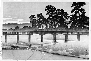 「旅みやげ　第一集」より　金沢　浅野川