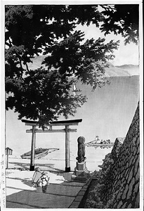 中禅寺湖　歌ヶ浜