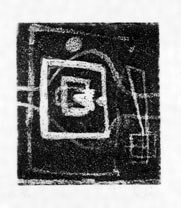 瑛九・銅版画　「SCALE V」より 187.黒い世界
