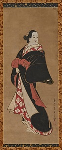 遊女立姿図