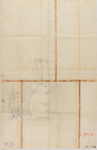 探幽／兎図 
