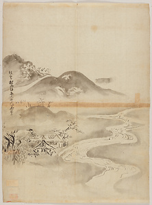 探幽／山水図