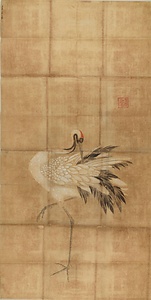 探幽／鶴図