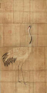 探幽／鶴図 