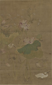 荷葉図（模本） 