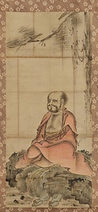 禅月／達磨図