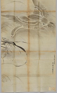 林良／芦雁図 