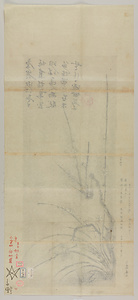 兀菴／墨梅図 