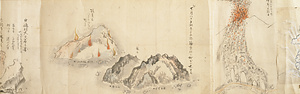 天明三年浅間山大焼画図 