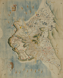 島原城攻撃図