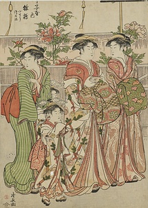 仲之町の牡丹