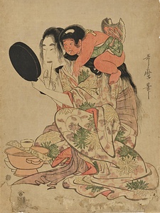 山姥と金太郎・鉄漿