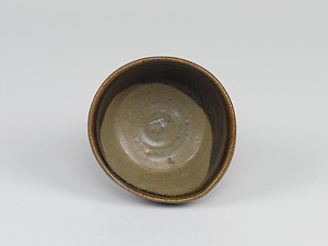 黒釉茶碗 銘 残月 こくゆうちゃわん ざんげつ