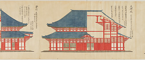 京都大仏殿絵図 きょうとだいぶつでんず