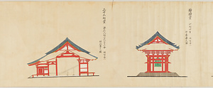 京都大仏殿絵図 きょうとだいぶつでんず