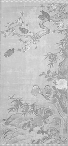 花鳥図軸